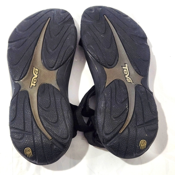 Teva Hurricane Men’s Black Hiking Outdoor Sport Sandals Size 10 - Picture 5 of 6